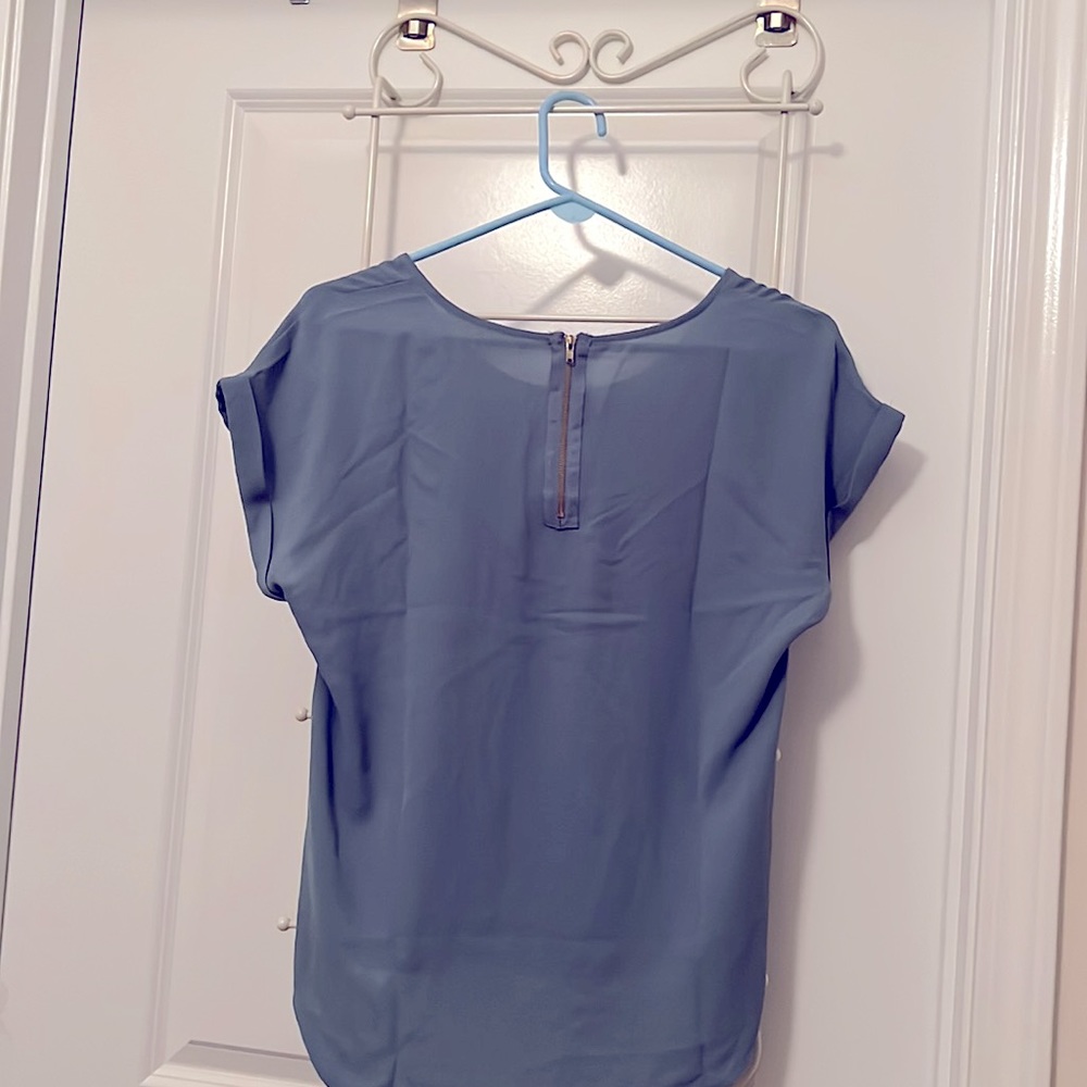 Blue Corporate Blouse - Picture 2 of 2
